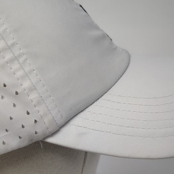 Pickleball Snapback Trucker Hat White One Size Adjustable Mesh Back 6 Panel - Picture 5 of 9